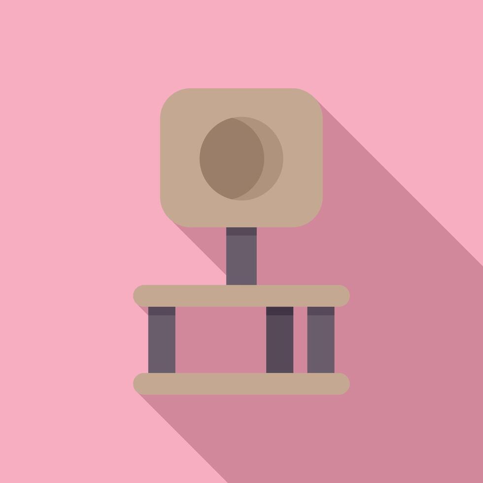 Cat tree condo house with scratching post providing endless entertainment for your feline friend vector
