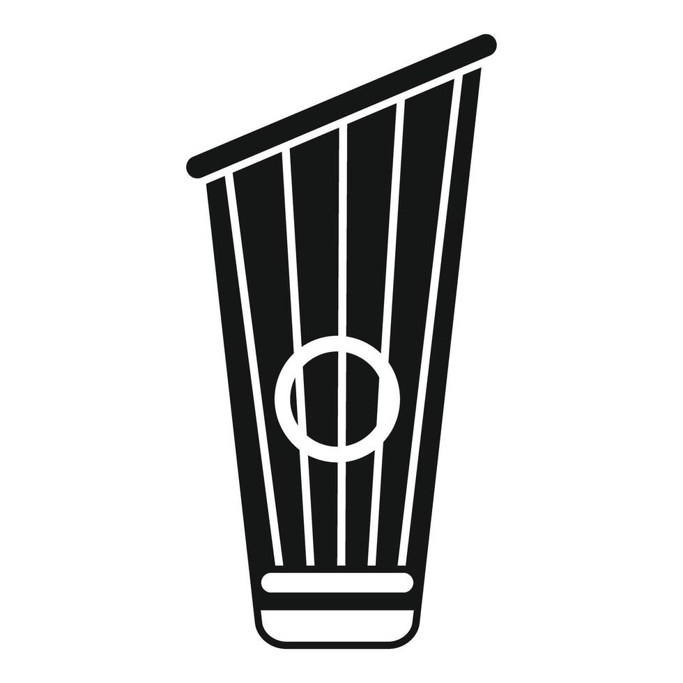 Ancient gusli music instrument with strings for playing melodies vector