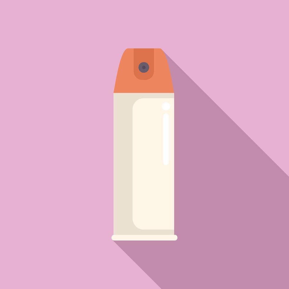Spray bottle spreading freshness with deodorant fragrance vector