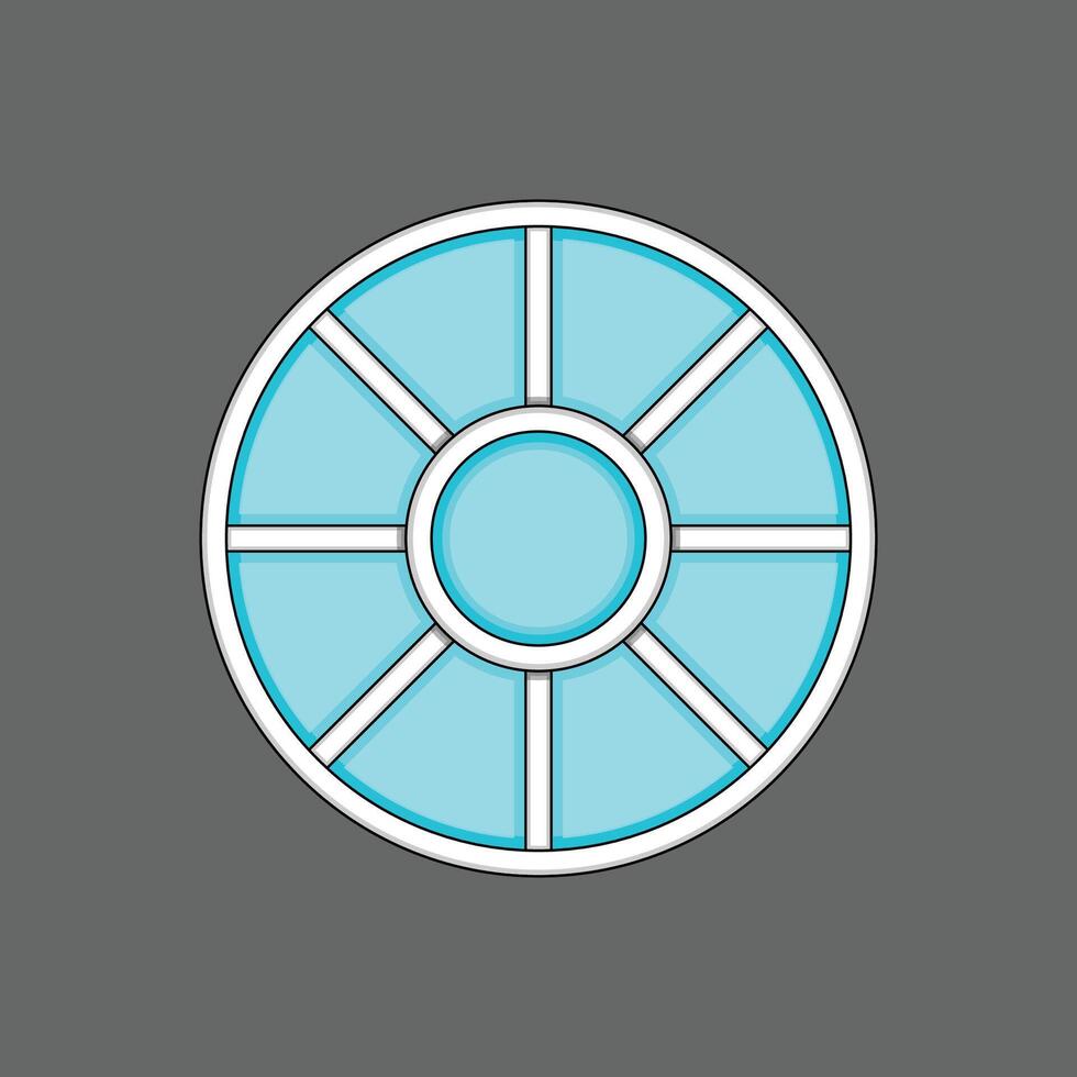 The Illustration of Building Window vector