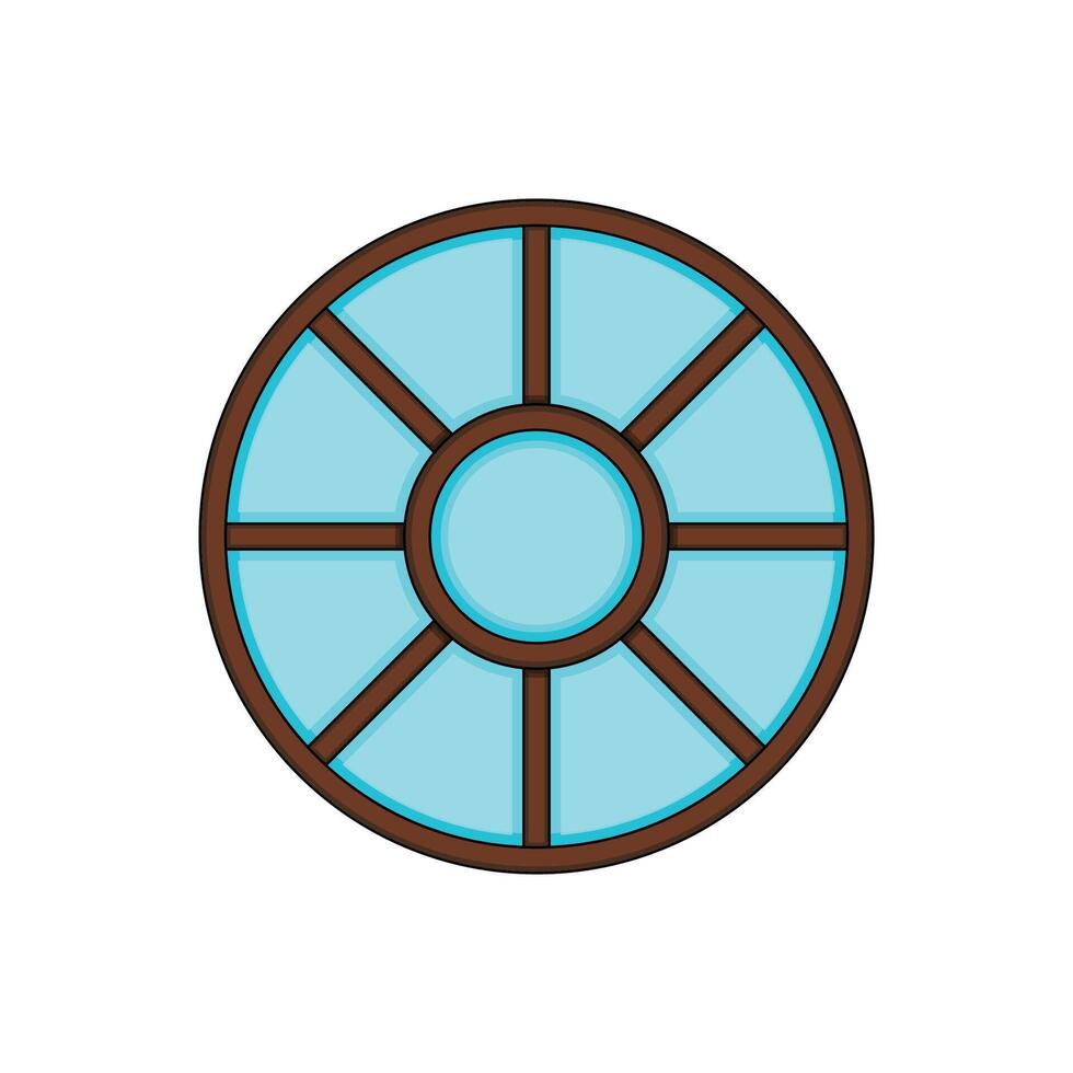 The Illustration of Building Window vector