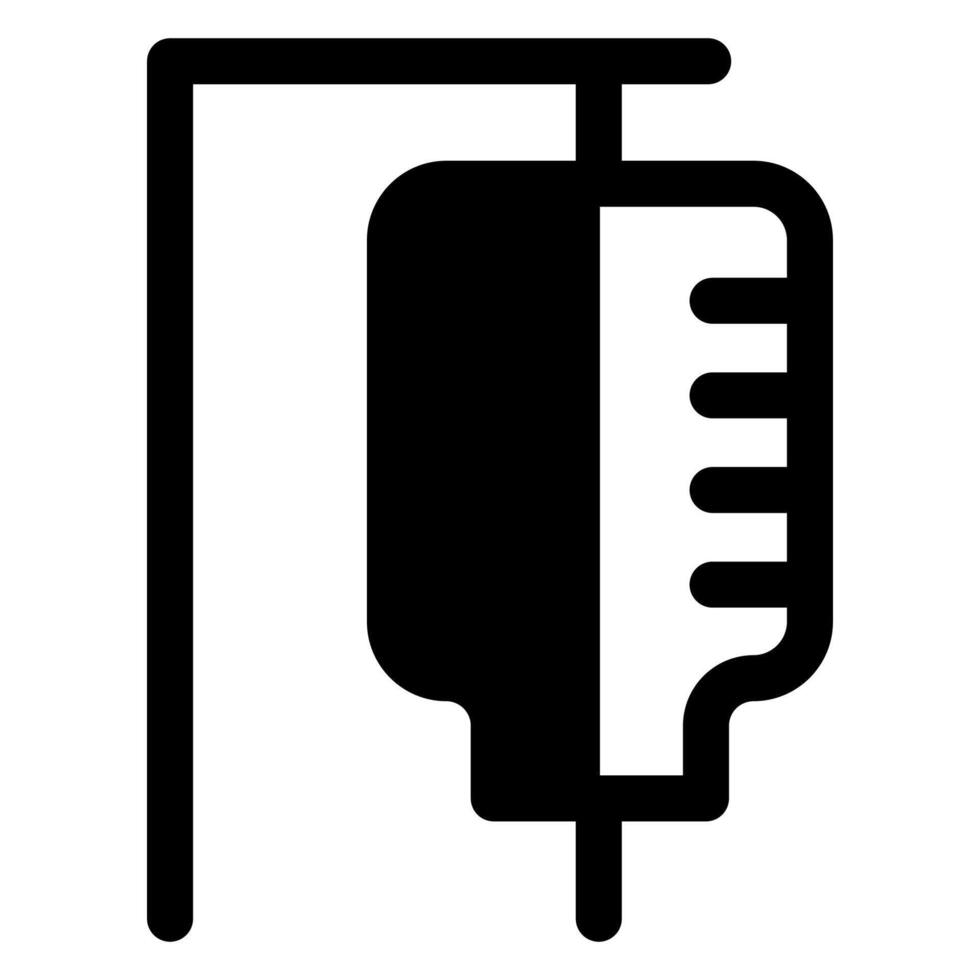 drip glyph icon isolated on white background vector