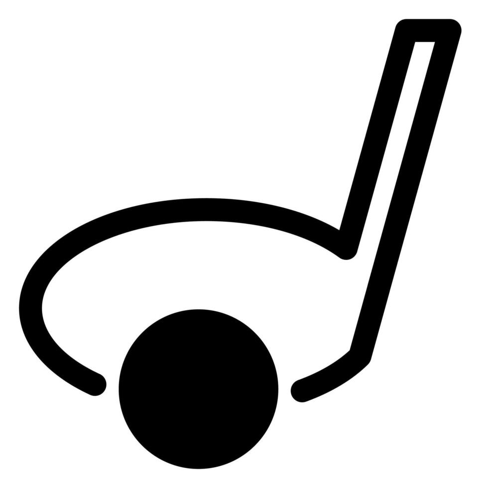 golf glyph icon illustration isolated on white background vector