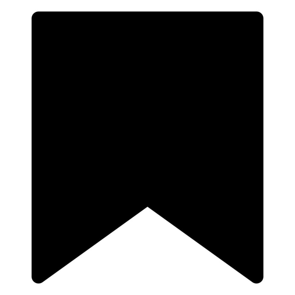 bookmark glyph icon illustration isolated on white background vector