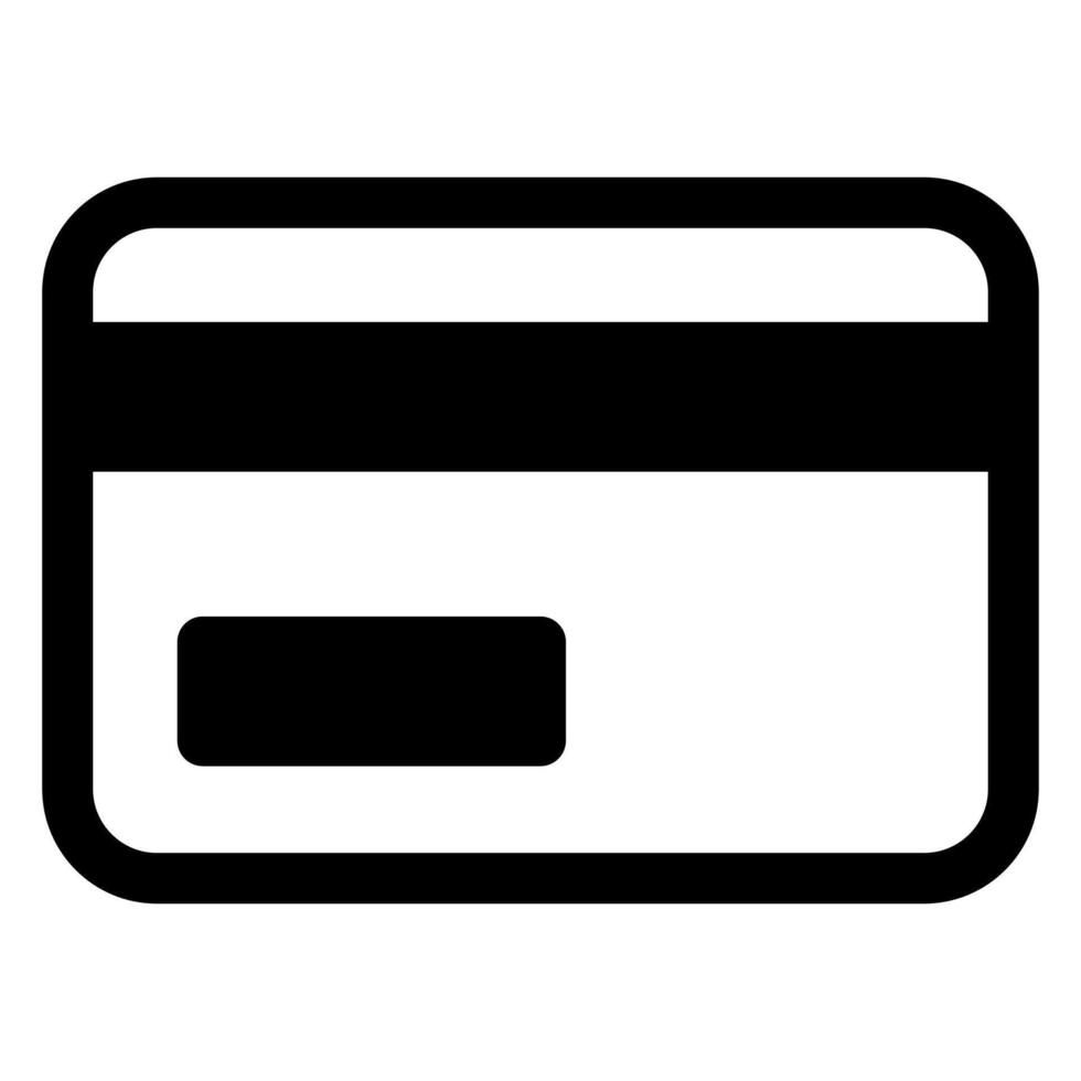 payment glyph icon illustration isolated on white background vector