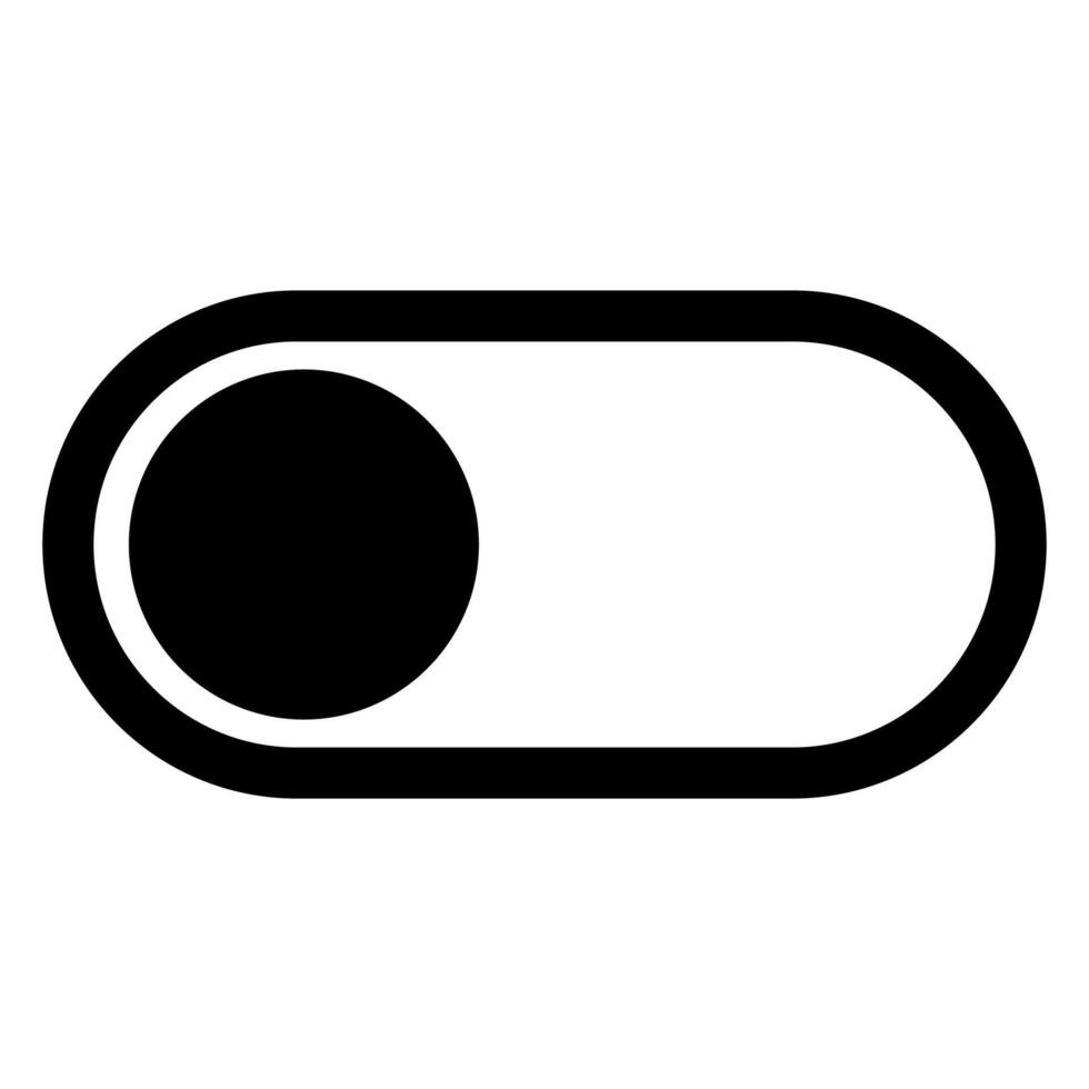 switch glyph icon illustration isolated on white background vector