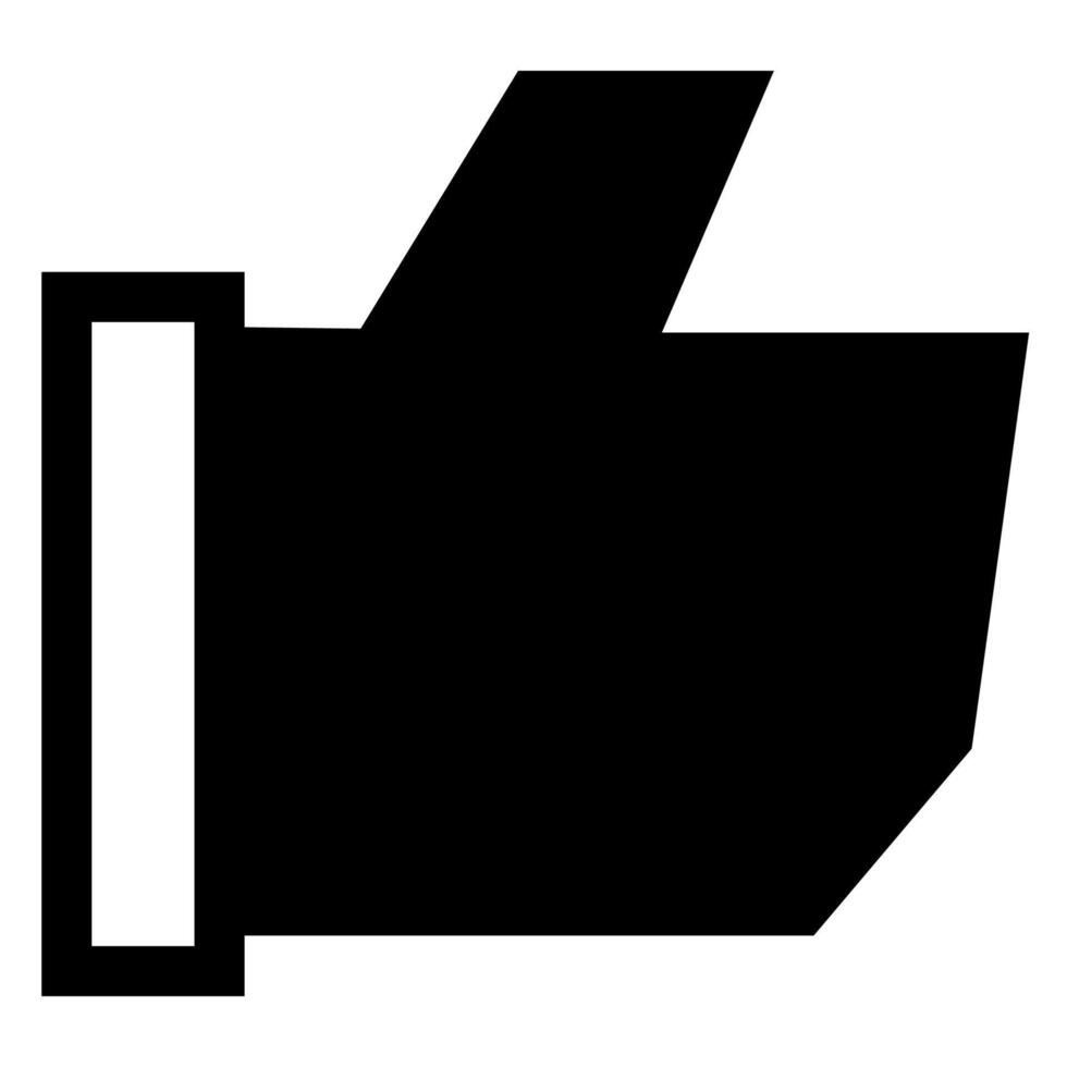 like glyph icon illustration isolated on white background vector