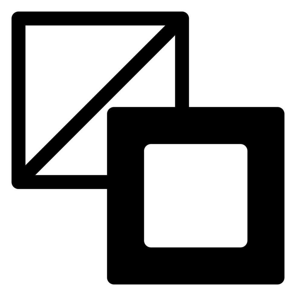 fill glyph icon illustration isolated on white background vector