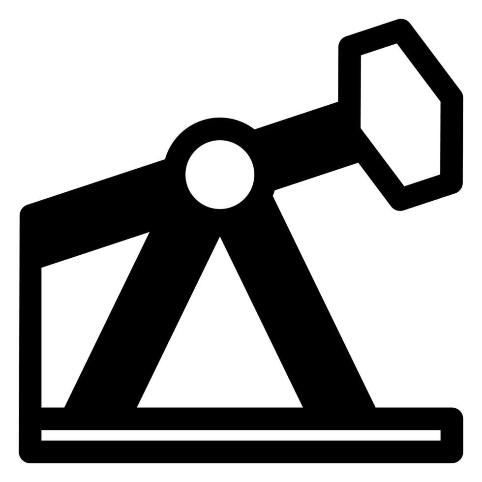 oil glyph icon illustration isolated on white background vector