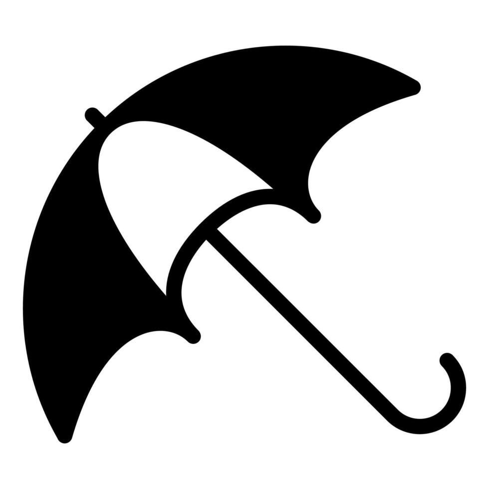 insurance glyph icon illustration isolated on white background vector