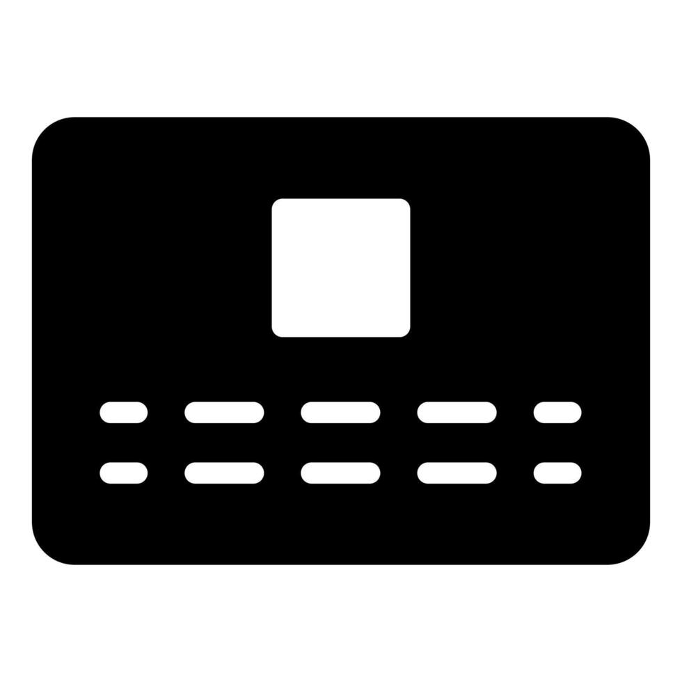 subtitles glyph icon illustration isolated on white background vector