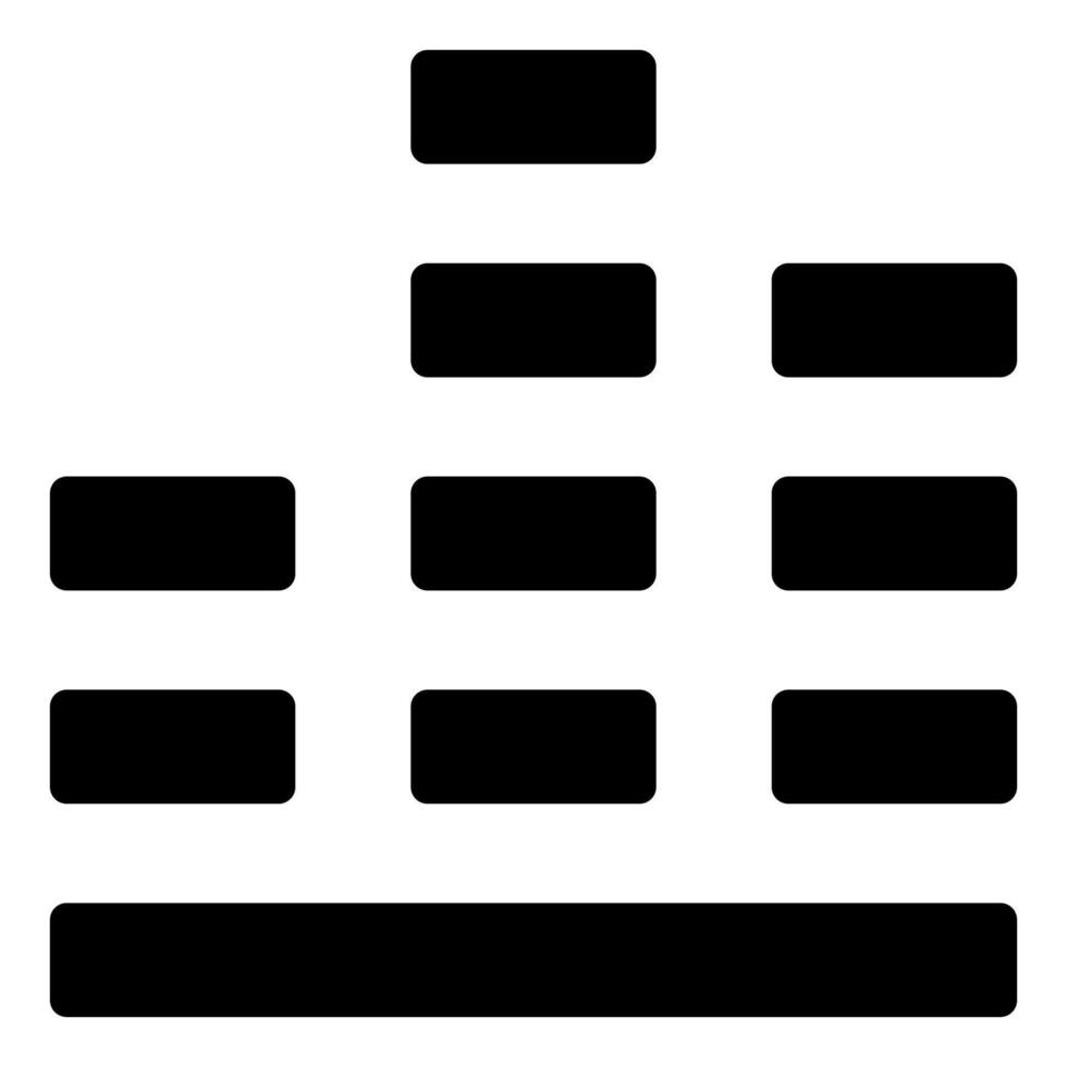 music glyph icon illustration isolated on white background vector