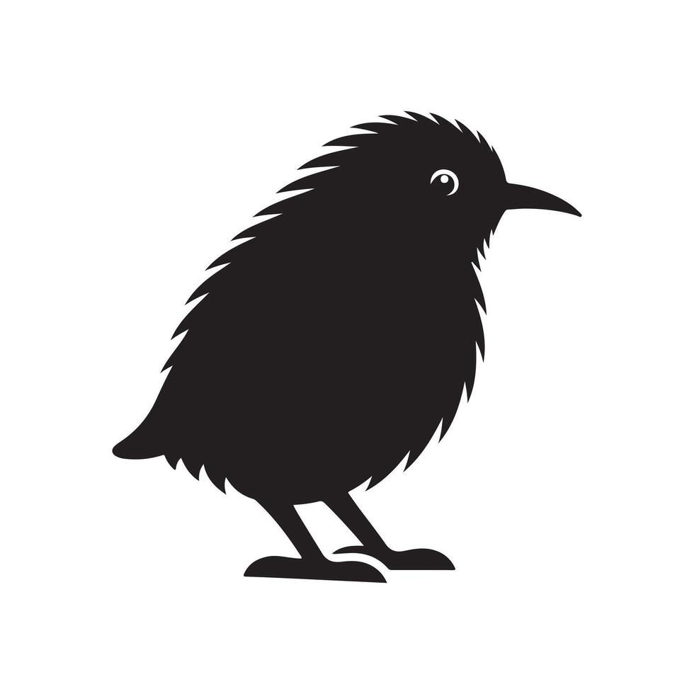 duck head silhouette vector