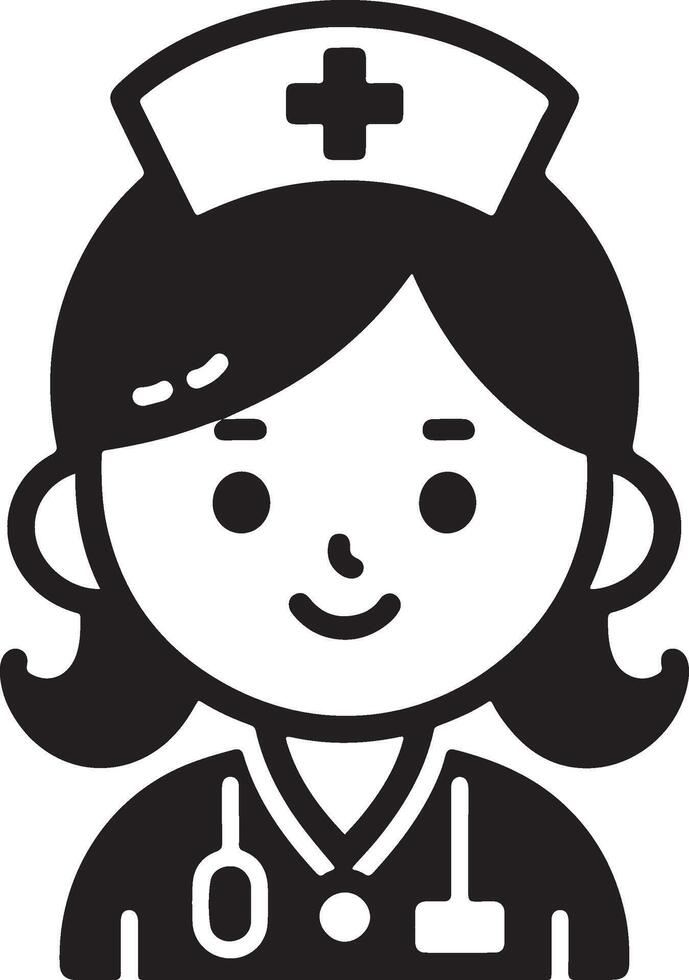 Woman Nurse Illustration vector