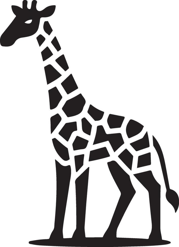 giraffe art Illustration vector