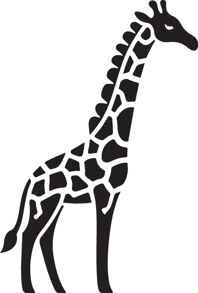 giraffe art Illustration vector