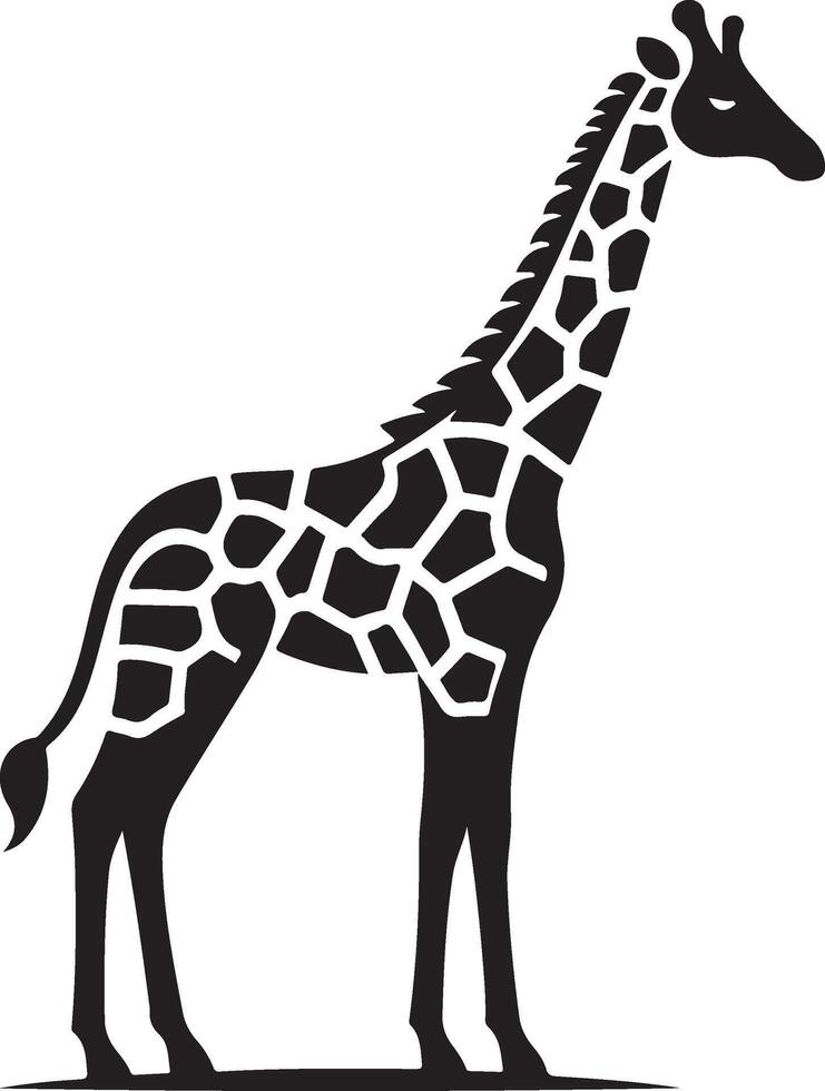 giraffe art Illustration vector