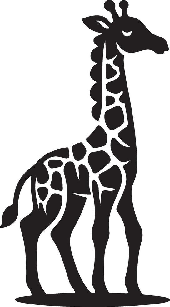 giraffe art Illustration vector