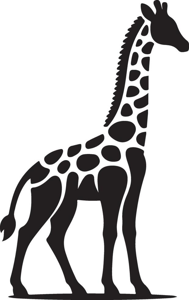giraffe art Illustration vector