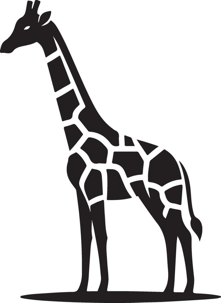 giraffe art Illustration vector
