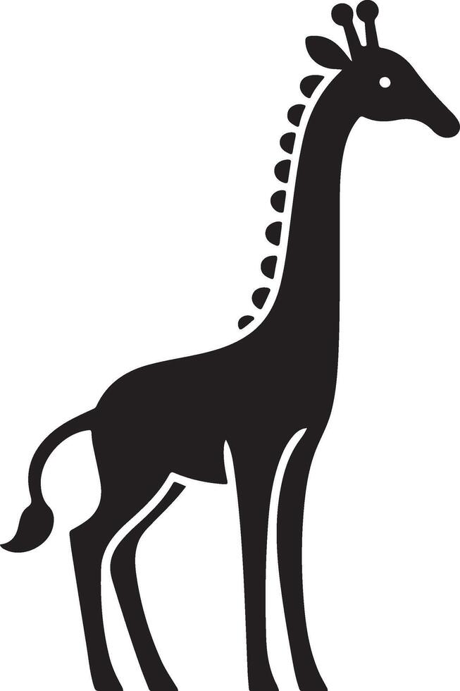 giraffe art Illustration vector