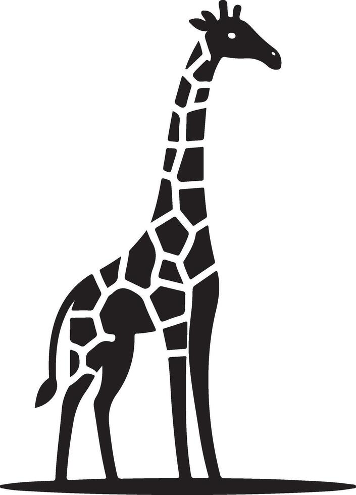 giraffe art Illustration vector
