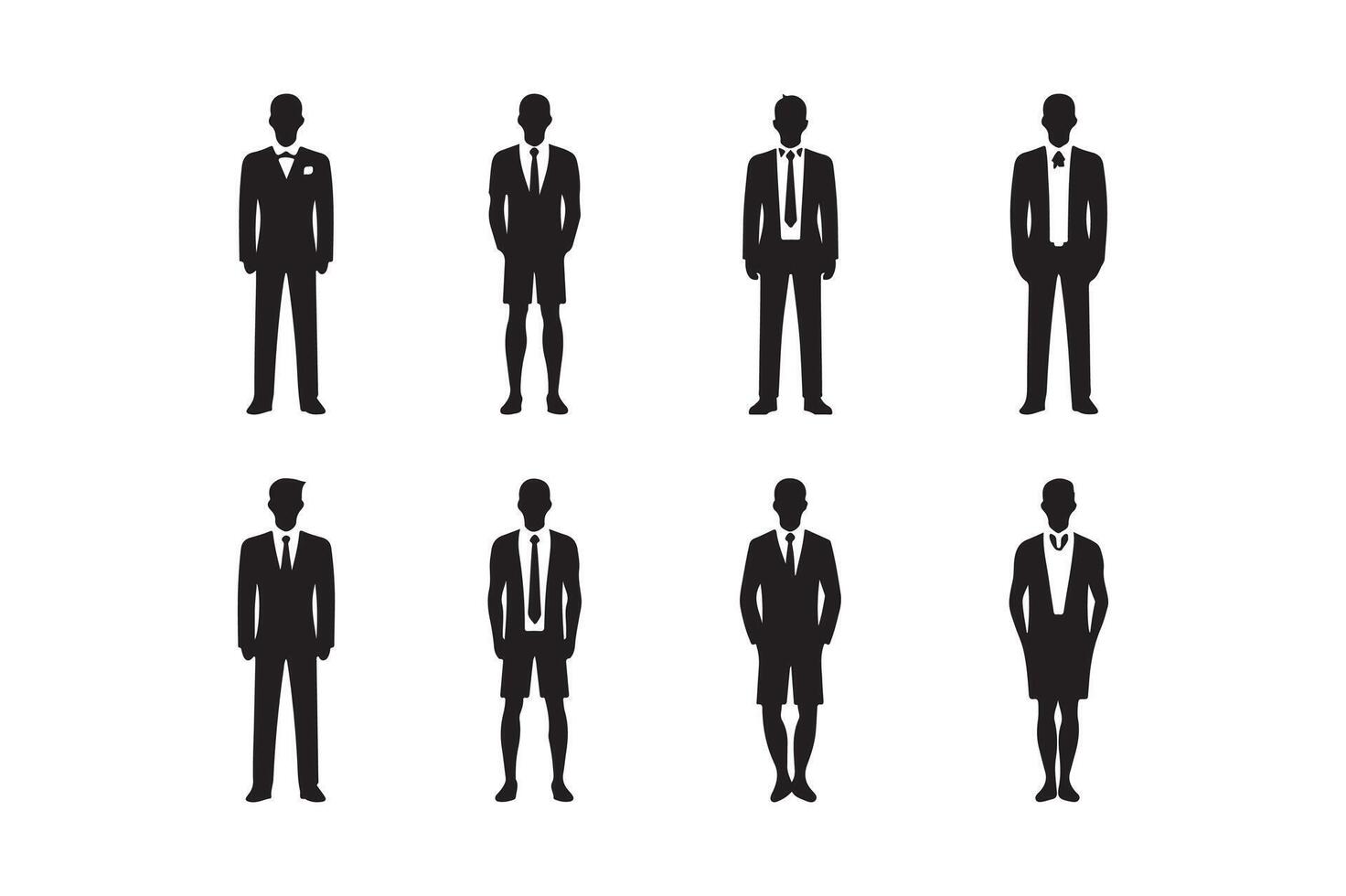 conjunto de homens illustration vector