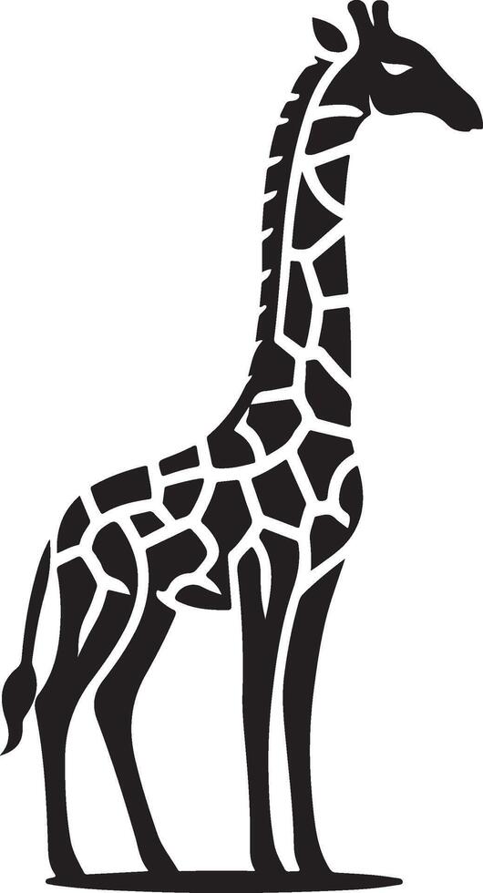giraffe art Illustration vector