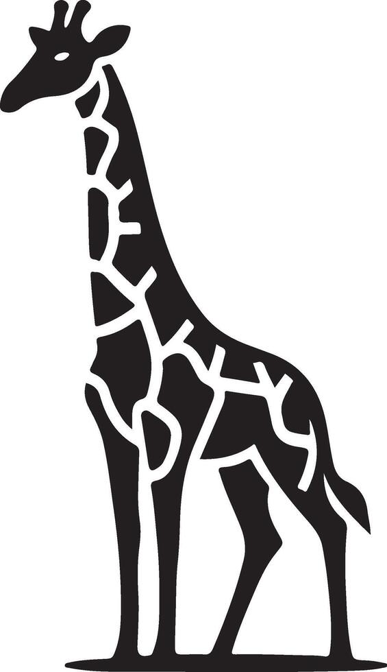 giraffe art Illustration vector
