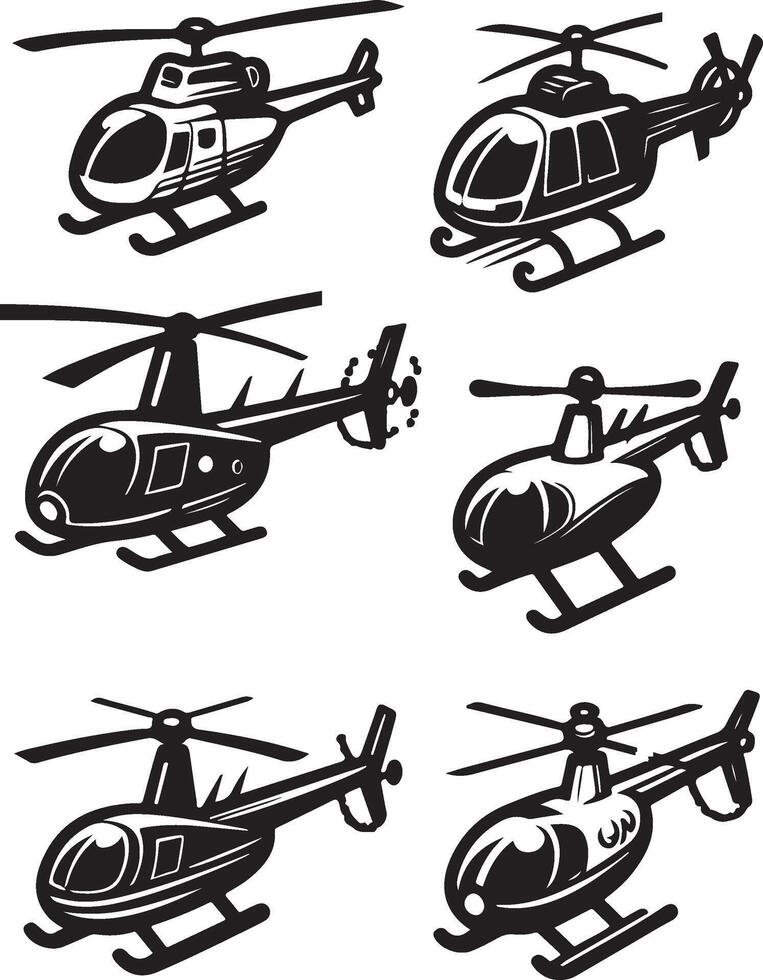 helicopter art illustration vector