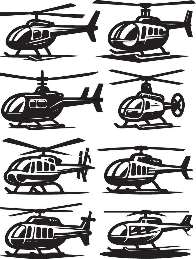 helicopter art illustration vector