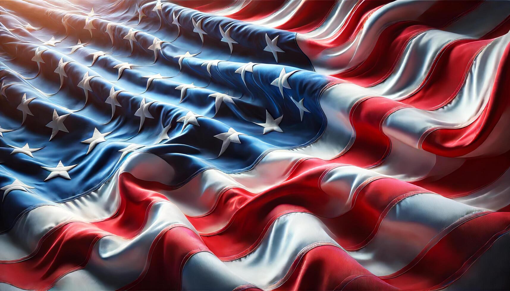 american flag suitable for design background photo
