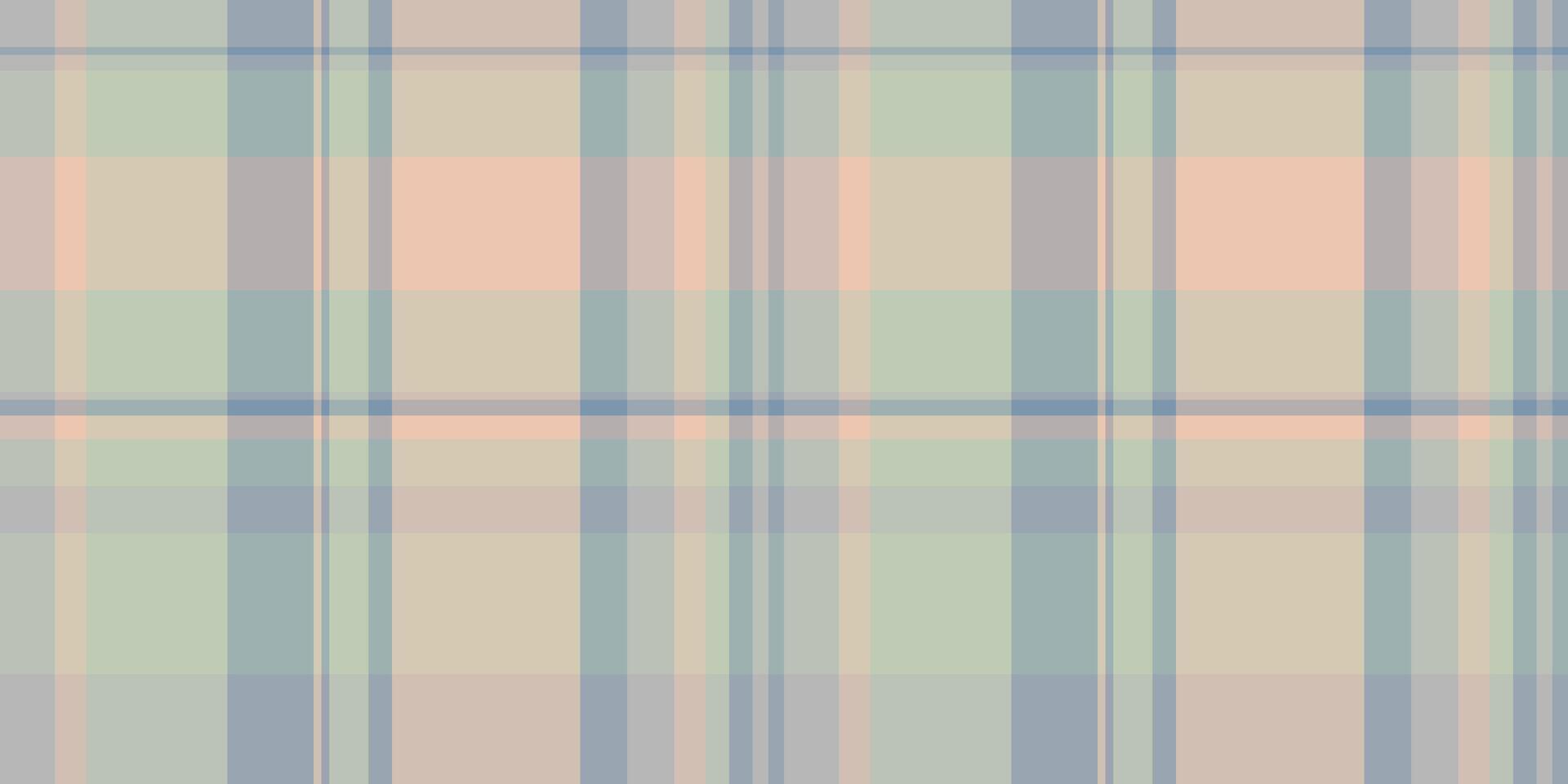 Graph background check tartan, perfection texture textile. Crease seamless plaid pattern fabric in pastel and light colors. vector
