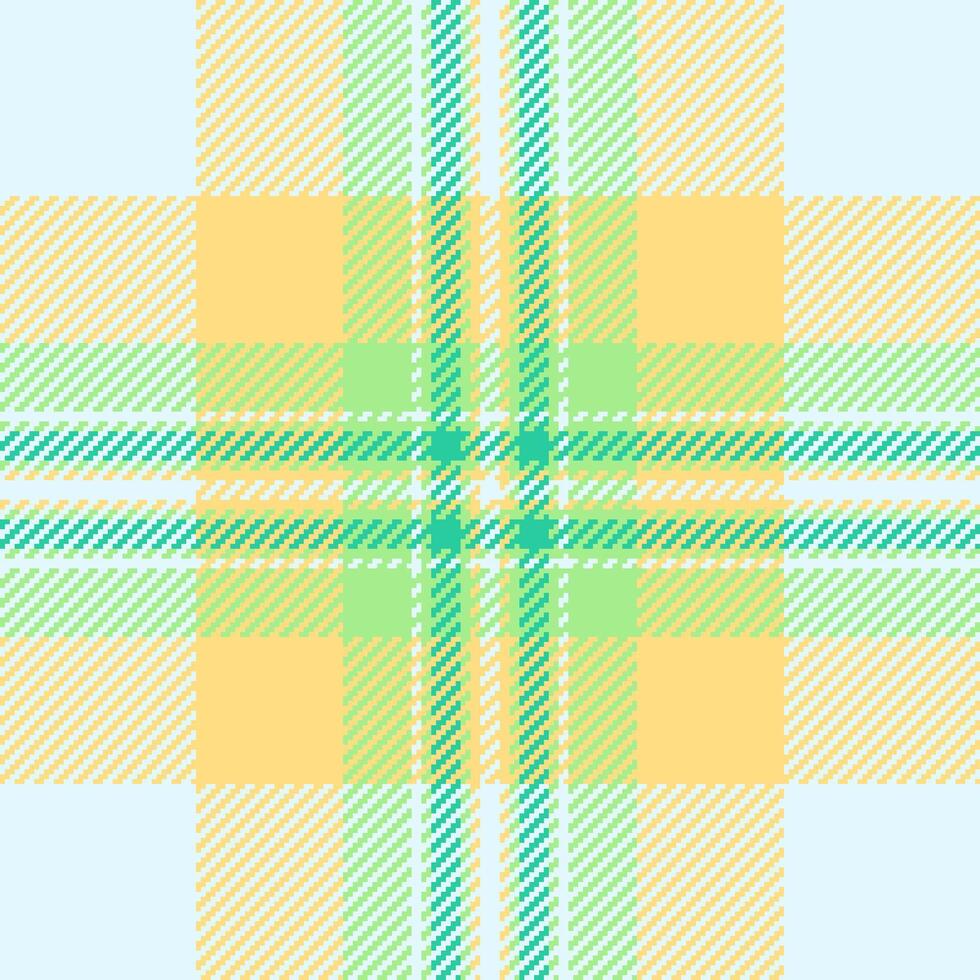 Textile design of textured plaid. Checkered fabric pattern swatch for shirt, dress, suit, wrapping paper print, invitation and gift card. vector