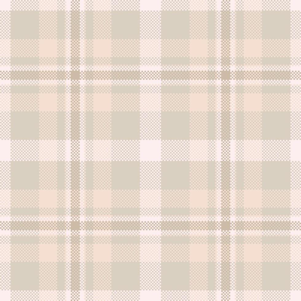 Check fabric texture of background plaid with a pattern textile tartan seamless. vector