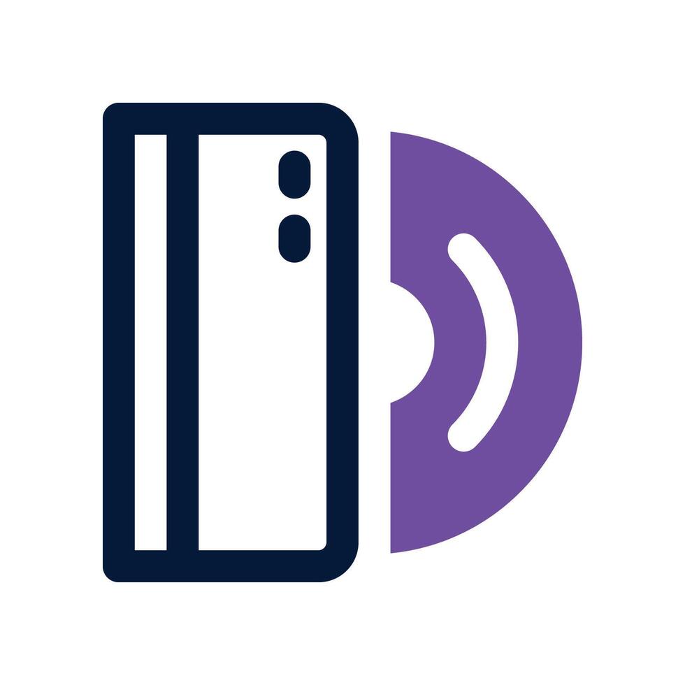cd icon. dual tone icon for your website, mobile, presentation, and logo design. vector