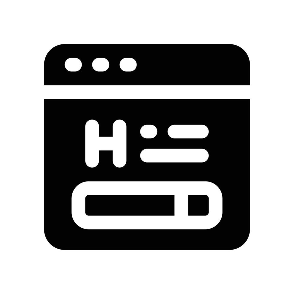 online reservation icon. glyph icon for your website, mobile, presentation, and logo design. vector