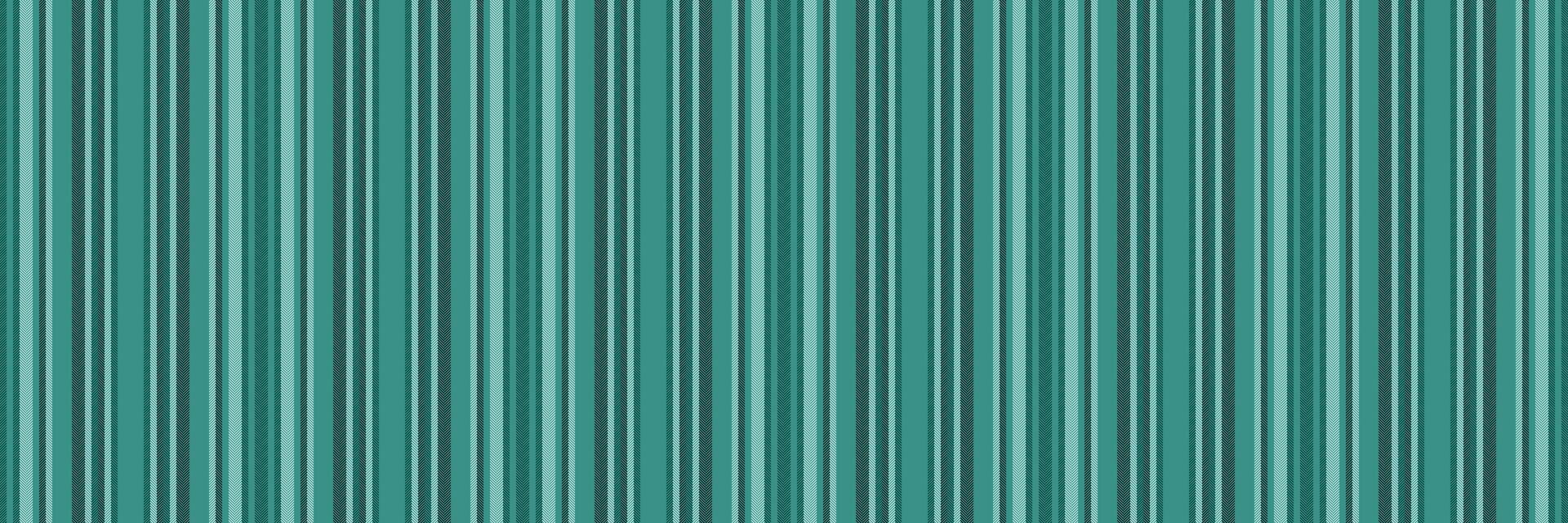 Primary pattern textile texture, tee fabric seamless. Straight lines vertical background stripe in teal and dark colors. vector