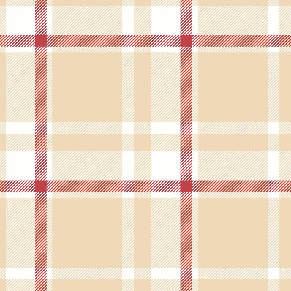 Plaid seamless pattern in yellow. Check fabric texture. textile print. vector