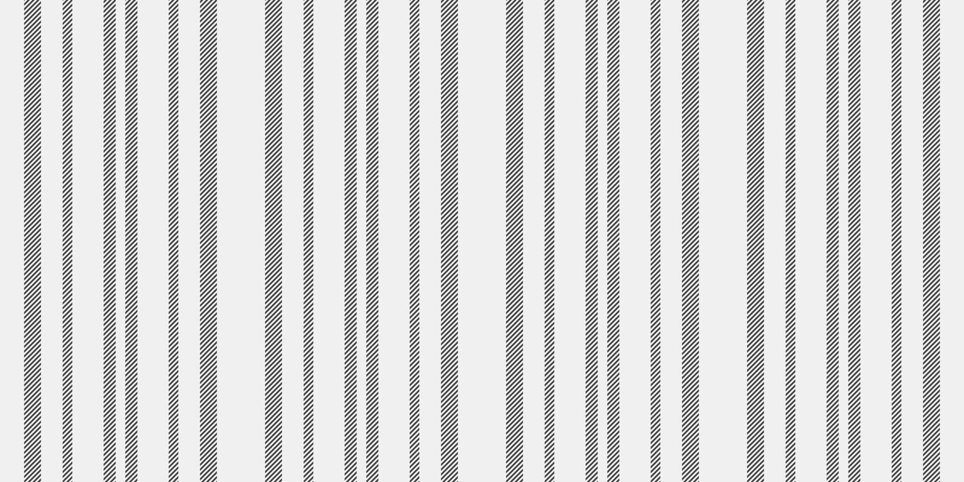Professional texture lines, curtain vertical fabric textile. Vintage seamless background pattern stripe in white and grey colors. vector