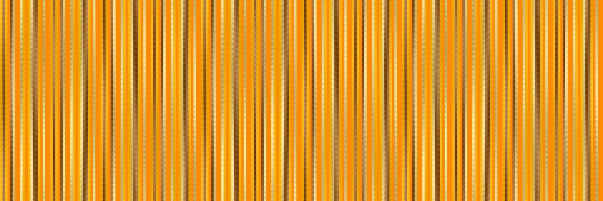 Long fabric stripe background, britain vertical texture . Costume textile seamless pattern lines in dark orange and bright colors. vector