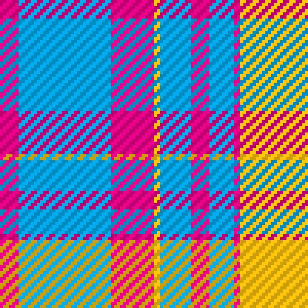 Seamless pattern of scottish tartan plaid. Repeatable background with check fabric texture. backdrop striped textile print. vector