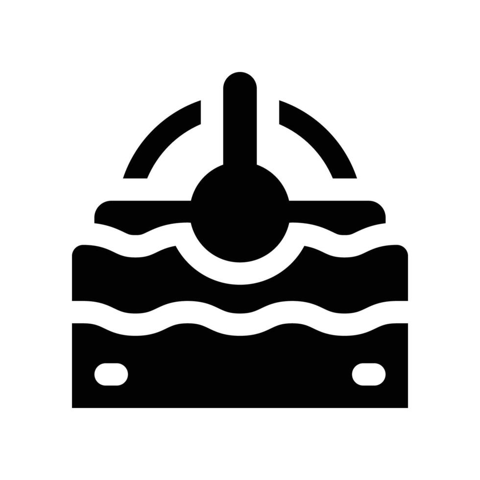 water mill icon. glyph icon for your website, mobile, presentation, and logo design. vector