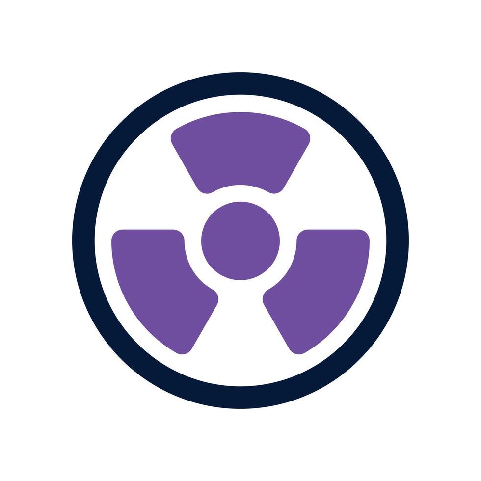 hazard icon. dual tone icon for your website, mobile, presentation, and logo design. vector