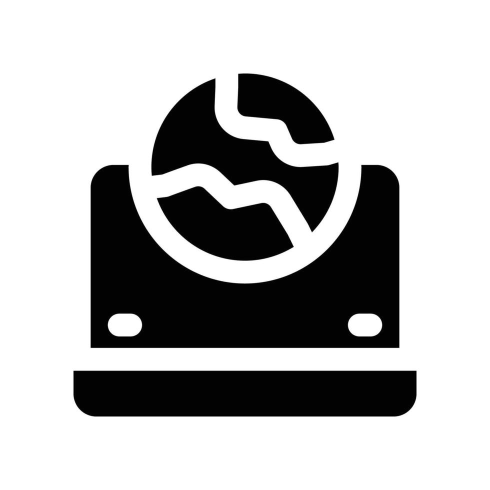 deployment icon. glyph icon for your website, mobile, presentation, and logo design. vector