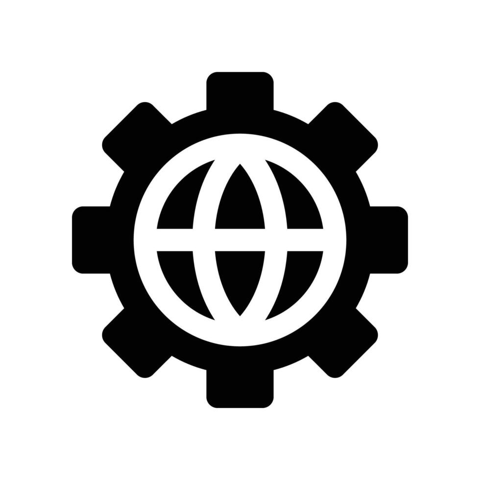 domain icon. glyph icon for your website, mobile, presentation, and logo design. vector