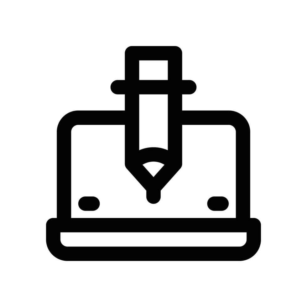 edit tools icon. line icon for your website, mobile, presentation, and logo design. vector