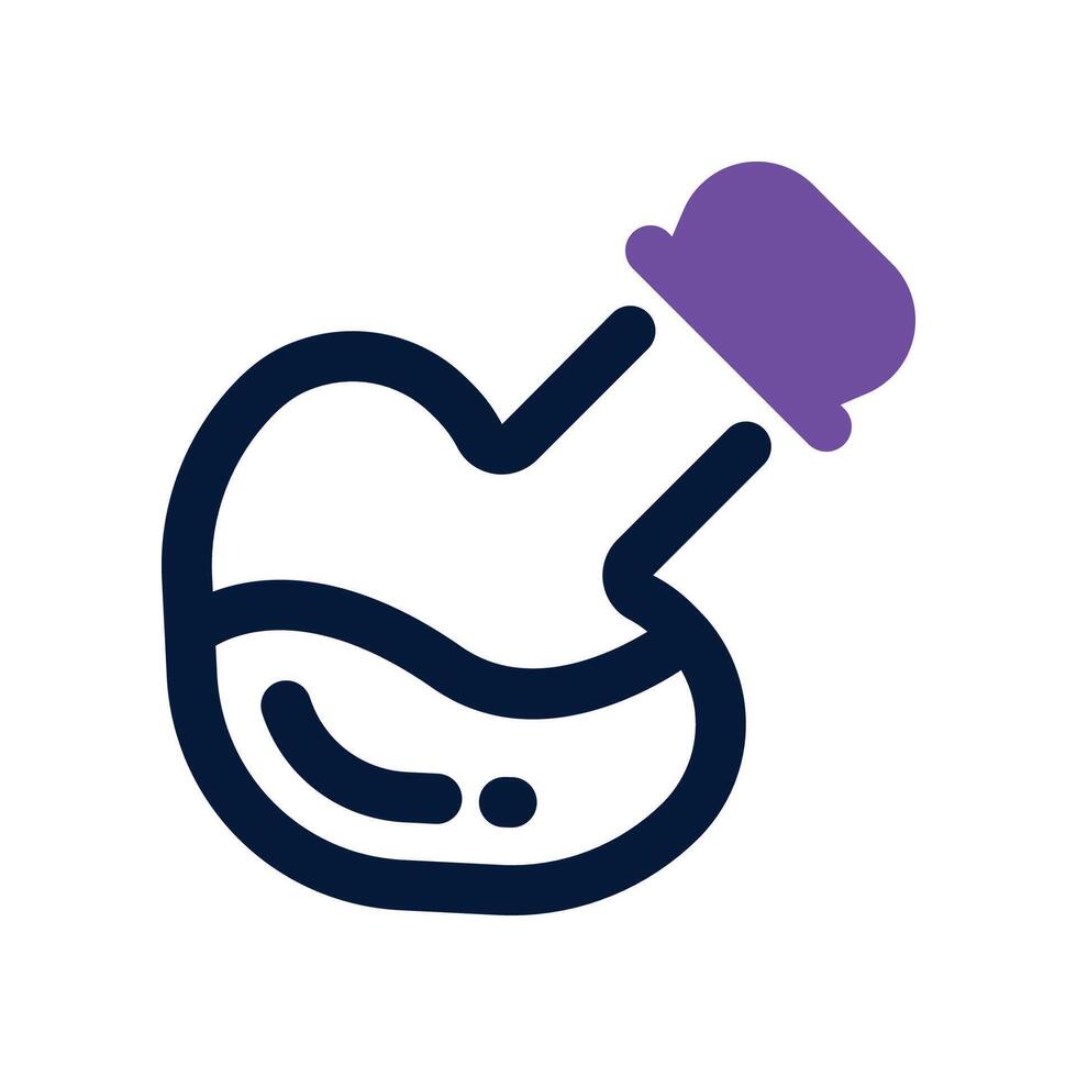 love potion icon. dual tone icon for your website, mobile, presentation, and logo design. vector