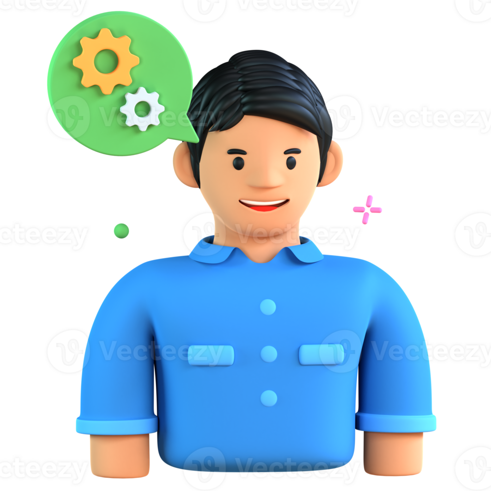 3D Illustration logic png