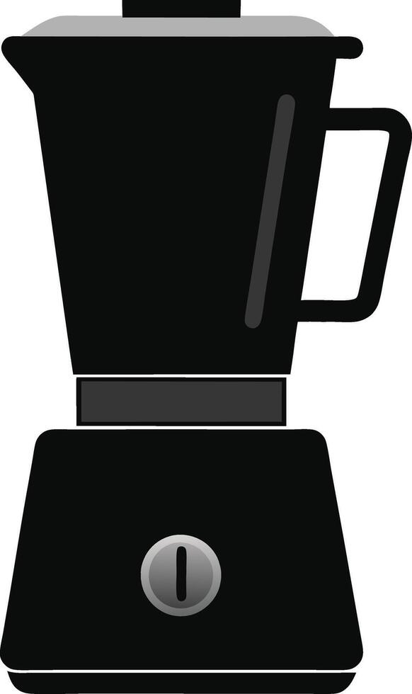 Black blender illustration vector